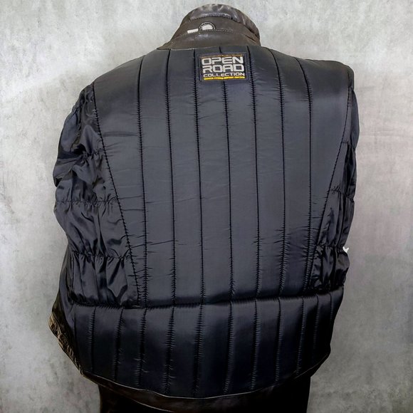 Vintage Leather Motorcycle Jacket | Open Road Collection - Picture 10 of 15